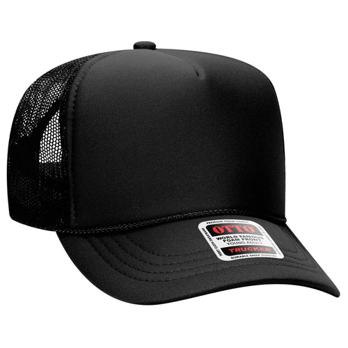 OTTO CAP® 5 Panel High Crown Mesh Back Trucker Hat
