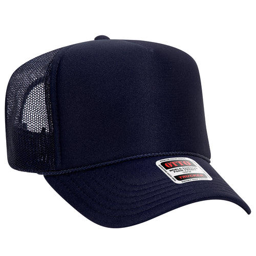 OTTO CAP® 5 Panel High Crown Mesh Back Trucker Hat