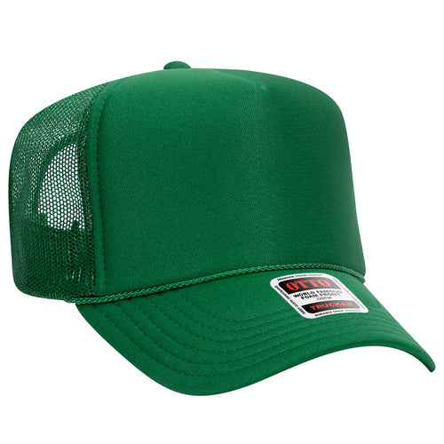 OTTO CAP® 5 Panel High Crown Mesh Back Trucker Hat
