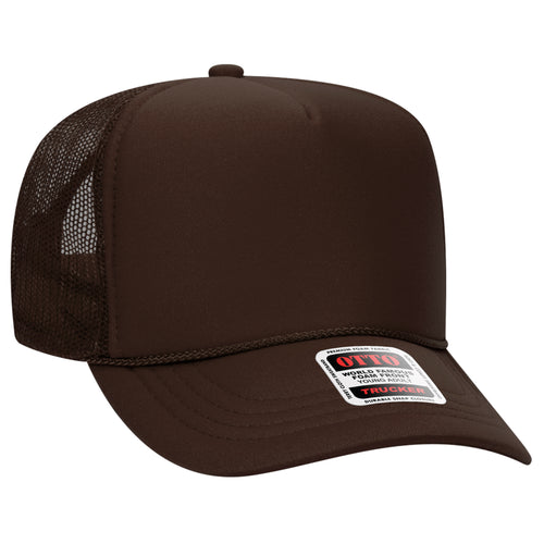 OTTO CAP® 5 Panel High Crown Mesh Back Trucker Hat