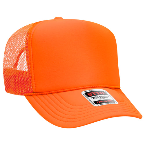 OTTO CAP® 5 Panel High Crown Mesh Back Trucker Hat