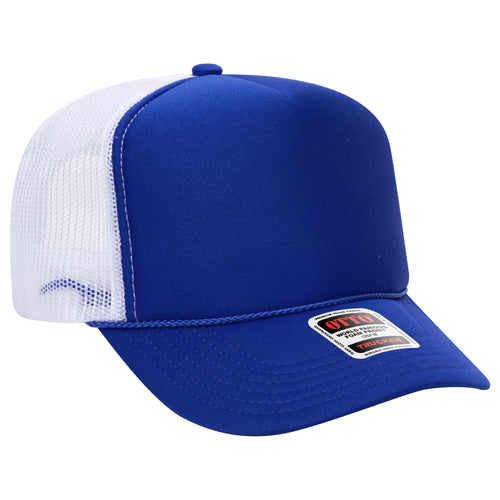 OTTO CAP® 5 Panel High Crown Mesh Back Trucker Hat