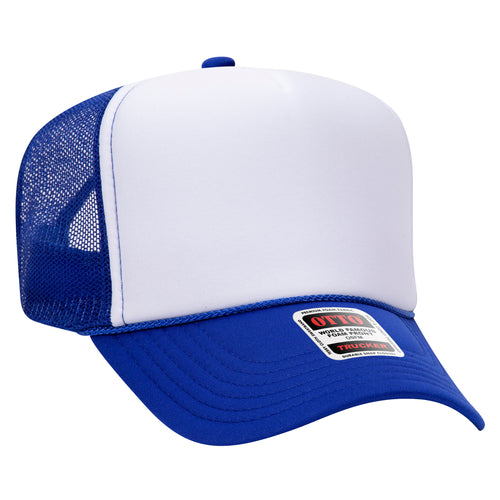 OTTO CAP® 5 Panel High Crown Mesh Back Trucker Hat