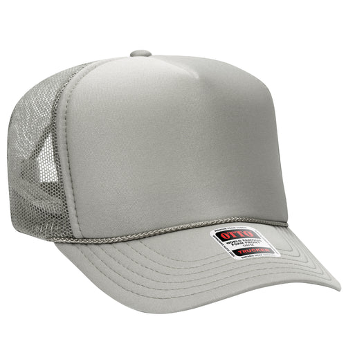 OTTO CAP® 5 Panel High Crown Mesh Back Trucker Hat