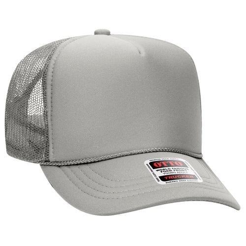 OTTO CAP® 5 Panel High Crown Mesh Back Trucker Hat