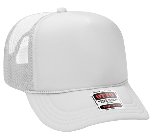 OTTO CAP® 5 Panel High Crown Mesh Back Trucker Hat