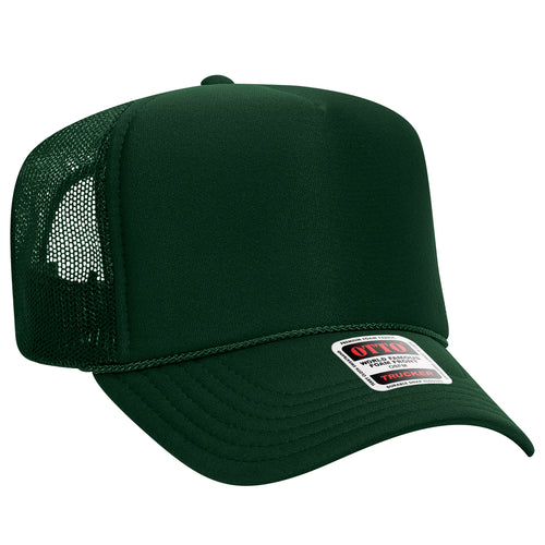 OTTO CAP® 5 Panel High Crown Mesh Back Trucker Hat