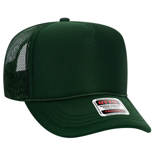 OTTO CAP® 5 Panel High Crown Mesh Back Trucker Hat