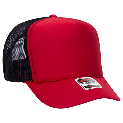 OTTO CAP® 5 Panel High Crown Mesh Back Trucker Hat