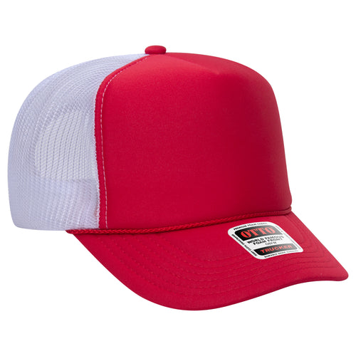 OTTO CAP® 5 Panel High Crown Mesh Back Trucker Hat