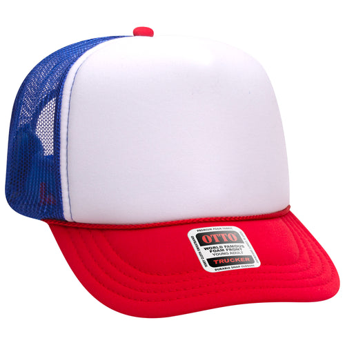 OTTO CAP® 5 Panel High Crown Mesh Back Trucker Hat