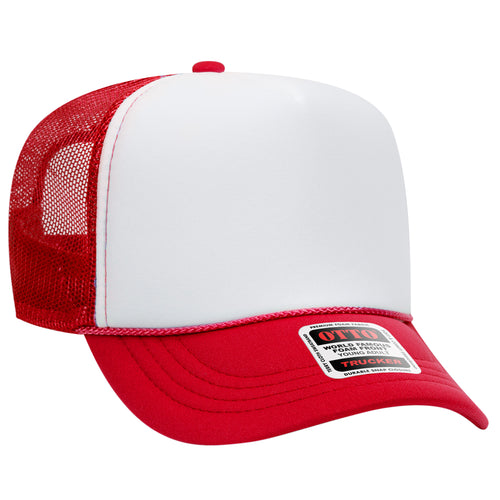 OTTO CAP® 5 Panel High Crown Mesh Back Trucker Hat