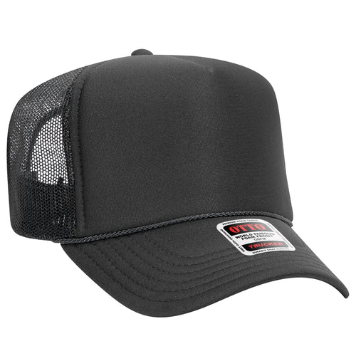 OTTO CAP® 5 Panel High Crown Mesh Back Trucker Hat