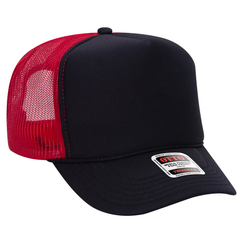 OTTO CAP® 5 Panel High Crown Mesh Back Trucker Hat