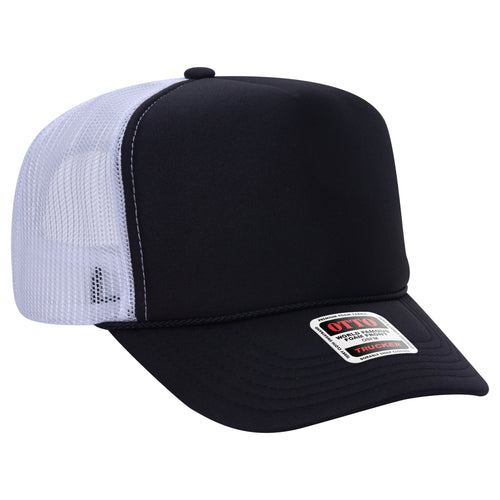 OTTO CAP® 5 Panel High Crown Mesh Back Trucker Hat