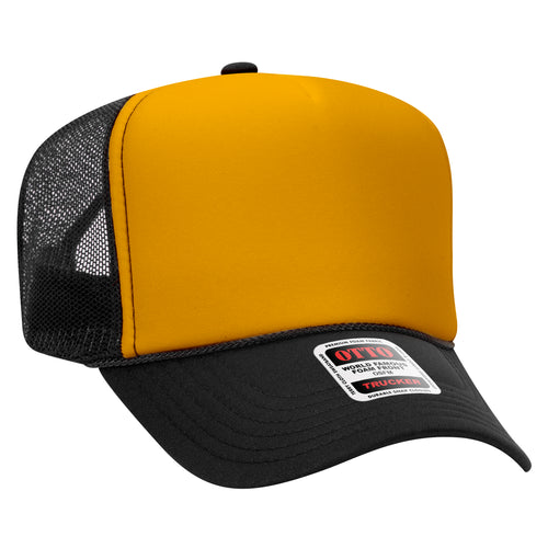 OTTO CAP® 5 Panel High Crown Mesh Back Trucker Hat