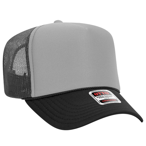 OTTO CAP® 5 Panel High Crown Mesh Back Trucker Hat