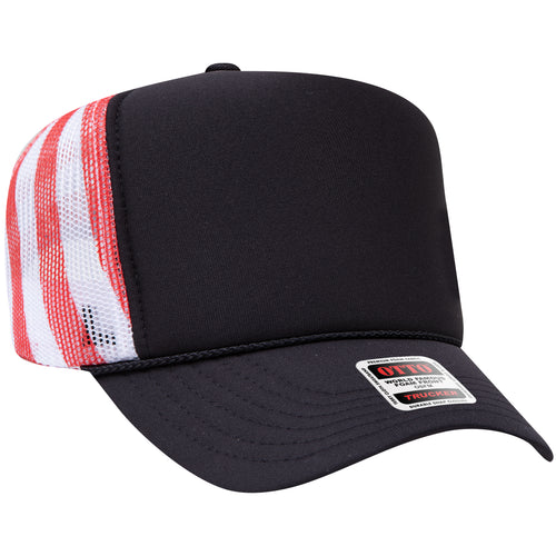OTTO CAP® 5 Panel High Crown Mesh Back Trucker Hat