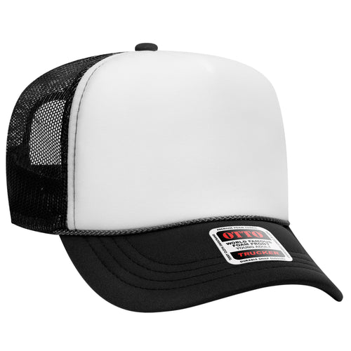 OTTO CAP® 5 Panel High Crown Mesh Back Trucker Hat