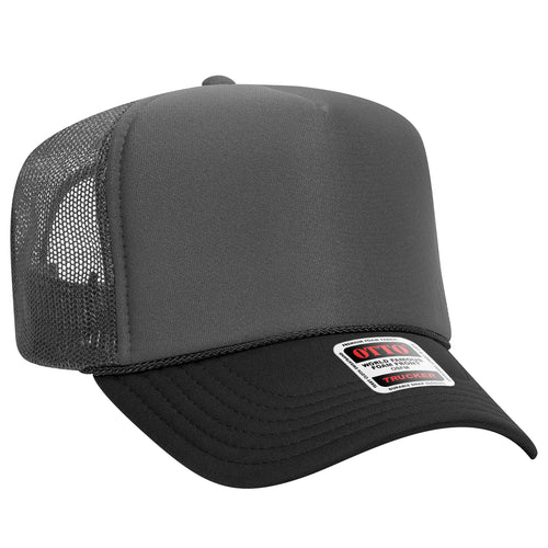 OTTO CAP® 5 Panel High Crown Mesh Back Trucker Hat