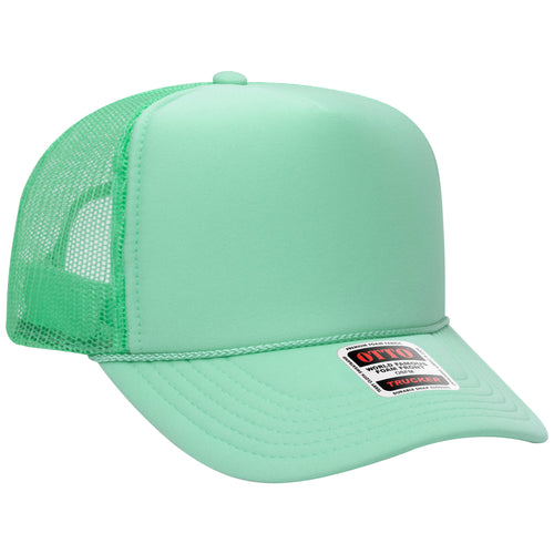 OTTO CAP® 5 Panel High Crown Mesh Back Trucker Hat