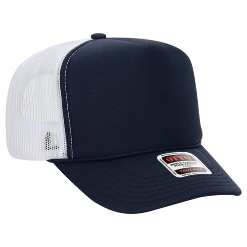 OTTO CAP® 5 Panel High Crown Mesh Back Trucker Hat