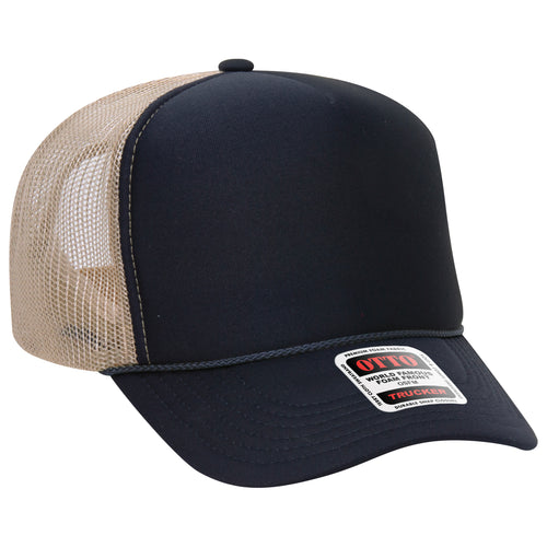 OTTO CAP® 5 Panel High Crown Mesh Back Trucker Hat
