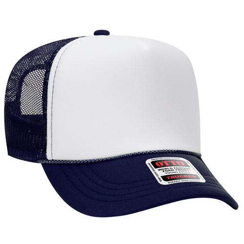 OTTO CAP® 5 Panel High Crown Mesh Back Trucker Hat