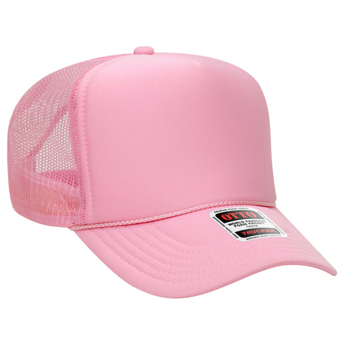 OTTO CAP® 5 Panel High Crown Mesh Back Trucker Hat
