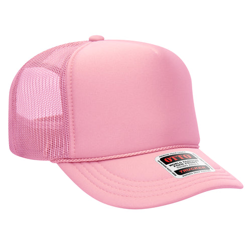 OTTO CAP® 5 Panel High Crown Mesh Back Trucker Hat