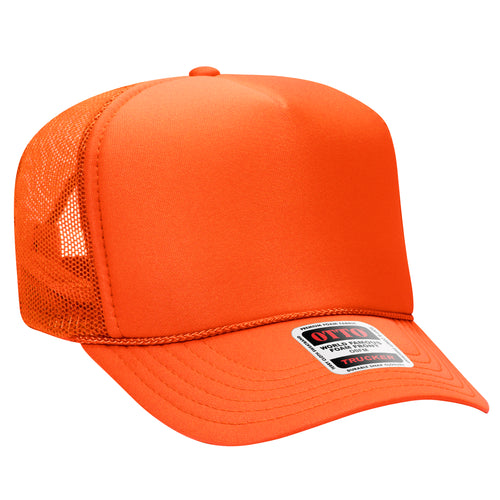 OTTO CAP® 5 Panel High Crown Mesh Back Trucker Hat
