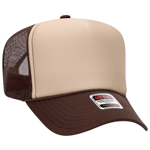 OTTO CAP® 5 Panel High Crown Mesh Back Trucker Hat