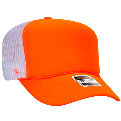 OTTO CAP® 5 Panel High Crown Mesh Back Trucker Hat