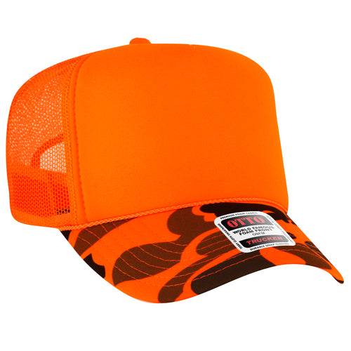 OTTO CAP® 5 Panel High Crown Mesh Back Trucker Hat