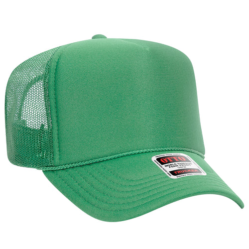 OTTO CAP® 5 Panel High Crown Mesh Back Trucker Hat