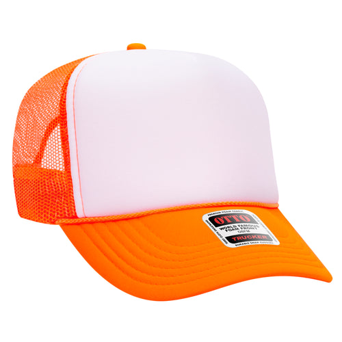 OTTO CAP® 5 Panel High Crown Mesh Back Trucker Hat