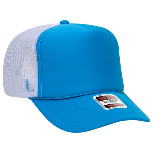 OTTO CAP® 5 Panel High Crown Mesh Back Trucker Hat