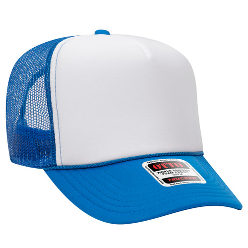 OTTO CAP® 5 Panel High Crown Mesh Back Trucker Hat