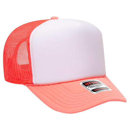 OTTO CAP® 5 Panel High Crown Mesh Back Trucker Hat