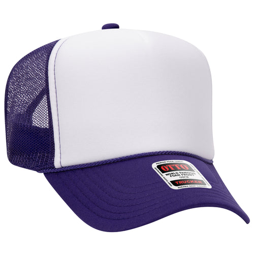 OTTO CAP® 5 Panel High Crown Mesh Back Trucker Hat