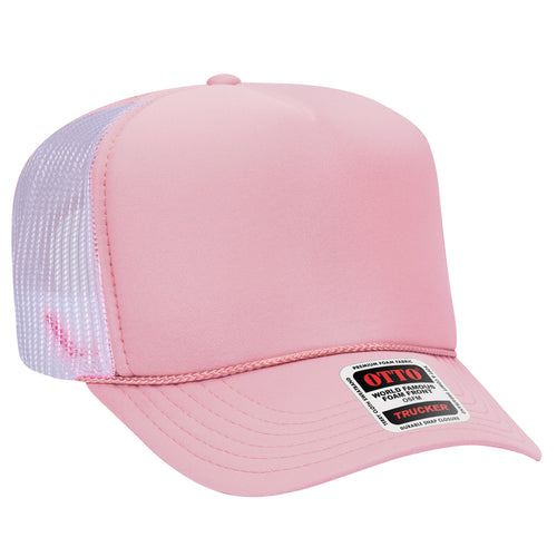 OTTO CAP® 5 Panel High Crown Mesh Back Trucker Hat