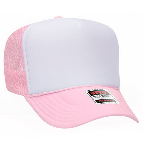 OTTO CAP® 5 Panel High Crown Mesh Back Trucker Hat