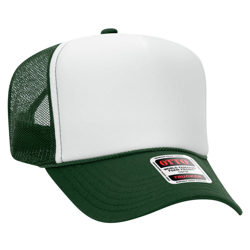 OTTO CAP® 5 Panel High Crown Mesh Back Trucker Hat