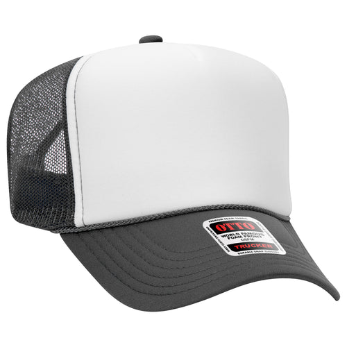 OTTO CAP® 5 Panel High Crown Mesh Back Trucker Hat