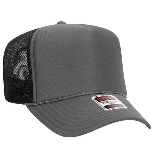 OTTO CAP® 5 Panel High Crown Mesh Back Trucker Hat
