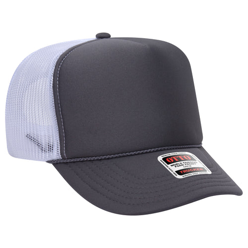 OTTO CAP® 5 Panel High Crown Mesh Back Trucker Hat