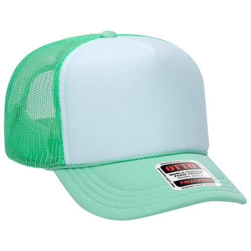 OTTO CAP® 5 Panel High Crown Mesh Back Trucker Hat
