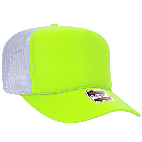 OTTO CAP® 5 Panel High Crown Mesh Back Trucker Hat