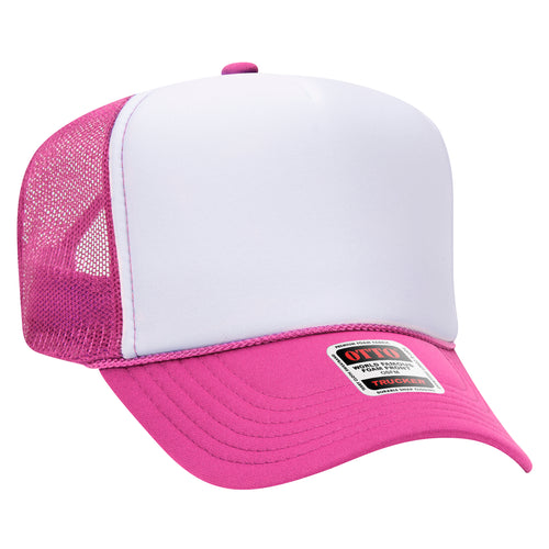 OTTO CAP® 5 Panel High Crown Mesh Back Trucker Hat