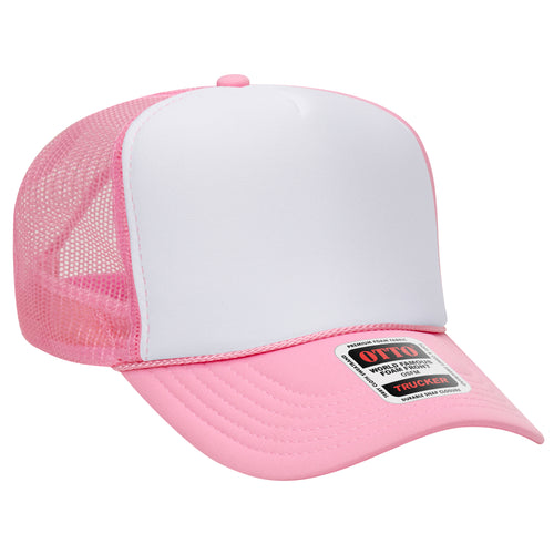OTTO CAP® 5 Panel High Crown Mesh Back Trucker Hat